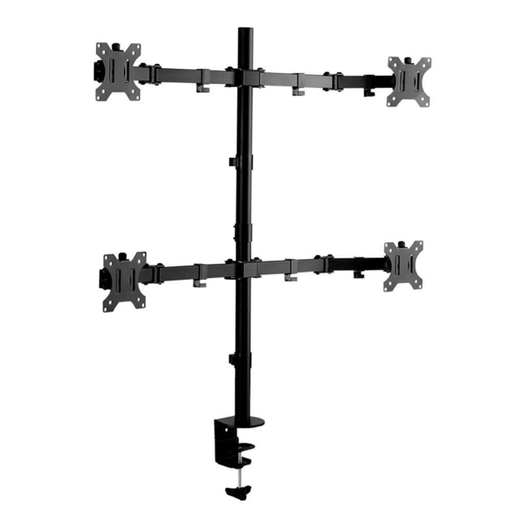 Soporte para Escritorio 4 Monitores o Tv de 10" a 30" hasta 10Kg