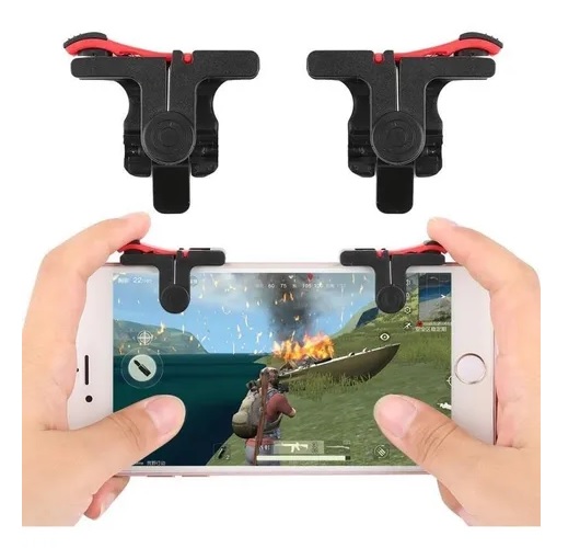 Gatillos Gamepad par de botones para celular