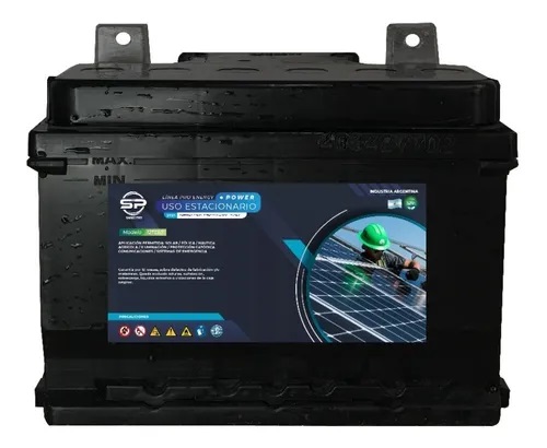 Bateria de Ciclo Profundo Estacionaria Eolica Solar Vzh 12v 65ah