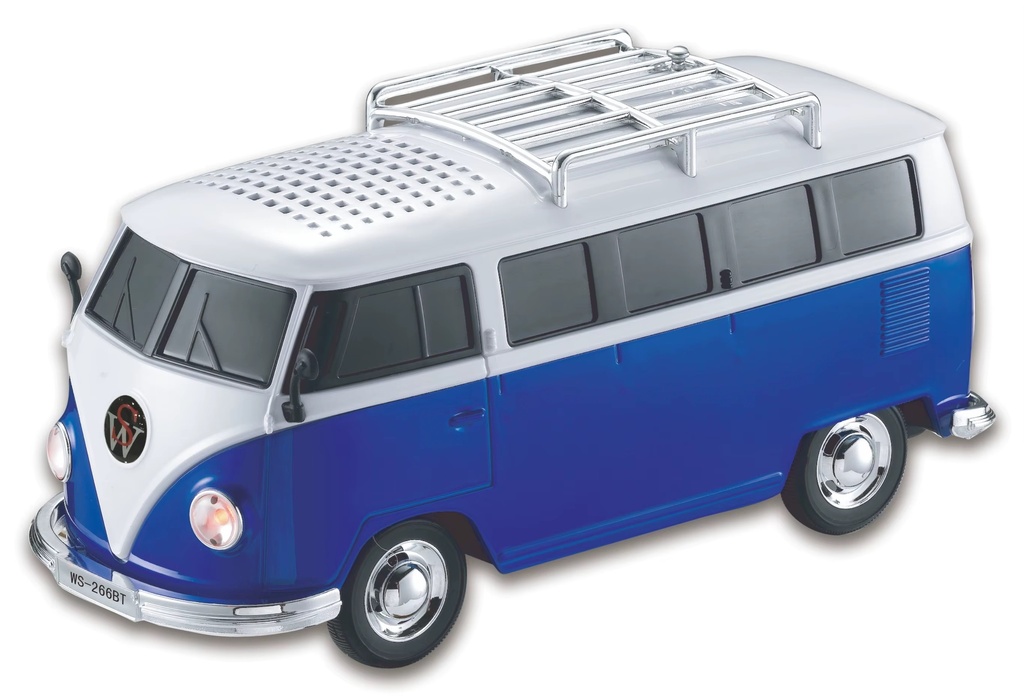 Parlante Portatil BT MICRO SD USB AUX FM Colectivo WS-266BT