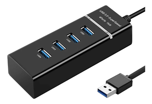 Hub Multiplicador Usb 3.0 4 puertos CQT-043