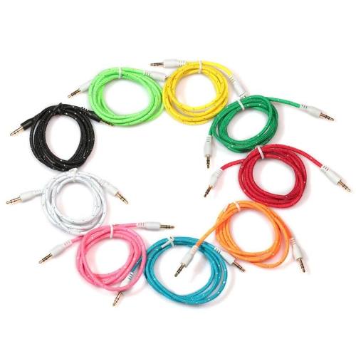 Cable Auxiliar Tipo Cordon Liso 80cm