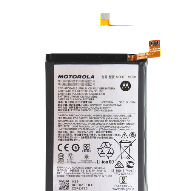 Bateria Motorola Moto G9 Power / G60 Xt2091 MC50 Original (SERVICE PACK)