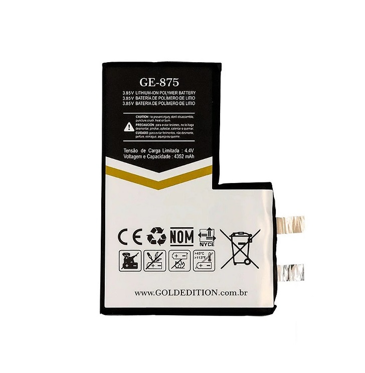 Bateria Iphone 13 Pro Max GE-875 Gold Edition sin Flex Original