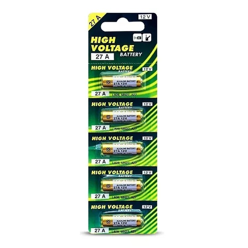Pilas A27 12v Alcalina Toply (x 5u)