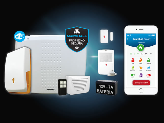 Kit de alarma Marshall Ip