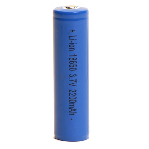 Pila tactica / Bateria 18650 6800mAh recargable 3.7v sin pin