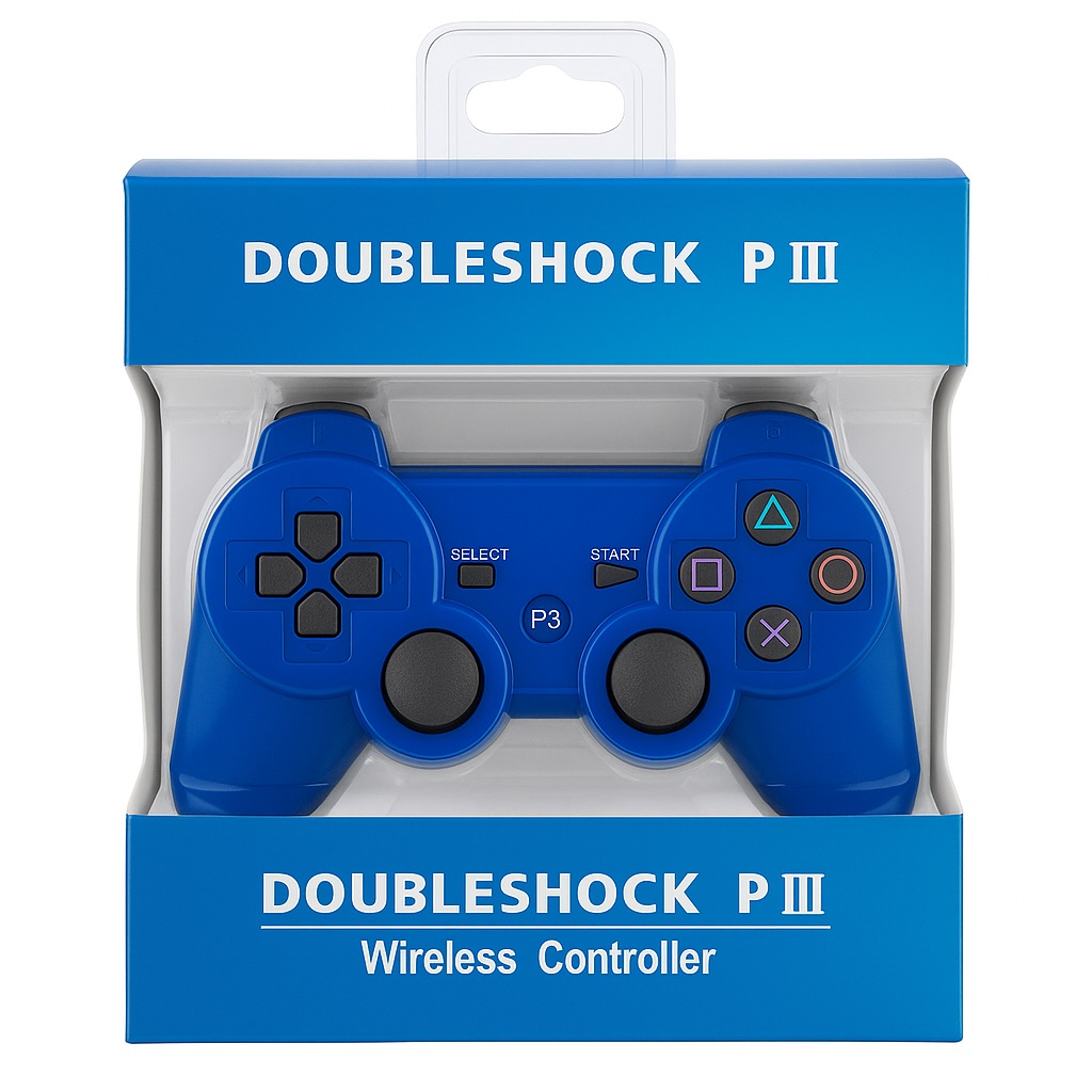 Joystick PS3 Generico Azul