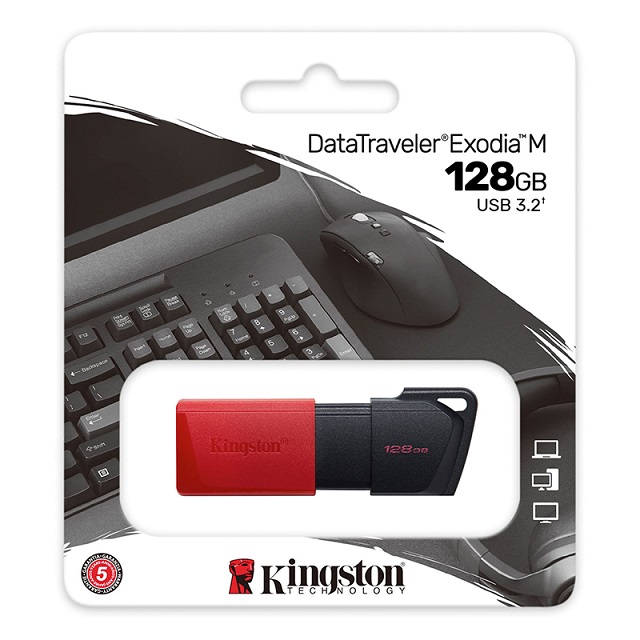 Pendrive 128gb Kingston DataTraveler Exodia M 3.2