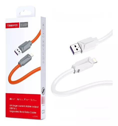 Cable Carga Rapida 6A Tipo C Tranyoo T-S19C