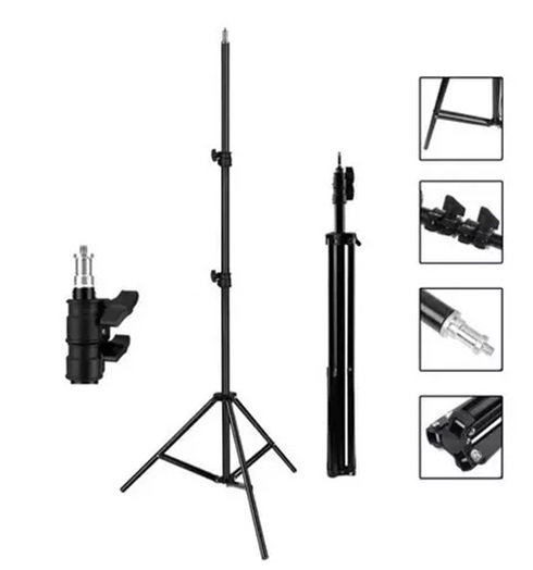 Tripode de Aluminio para Aro Led 2,1m TRP-72009