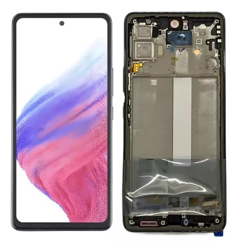 Modulo Samsung A53 5G con marco negro (OLED Small Size)