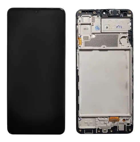 Modulo Samsung A22 4G con marco negro OLED (ORIG Premium)