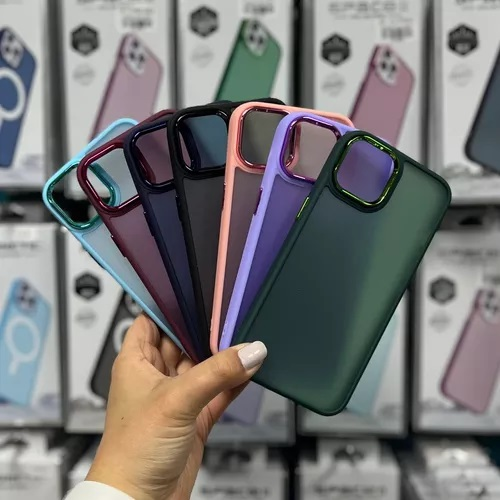 Tpu Rigido Space II Iphone 16 Pro Max Lila