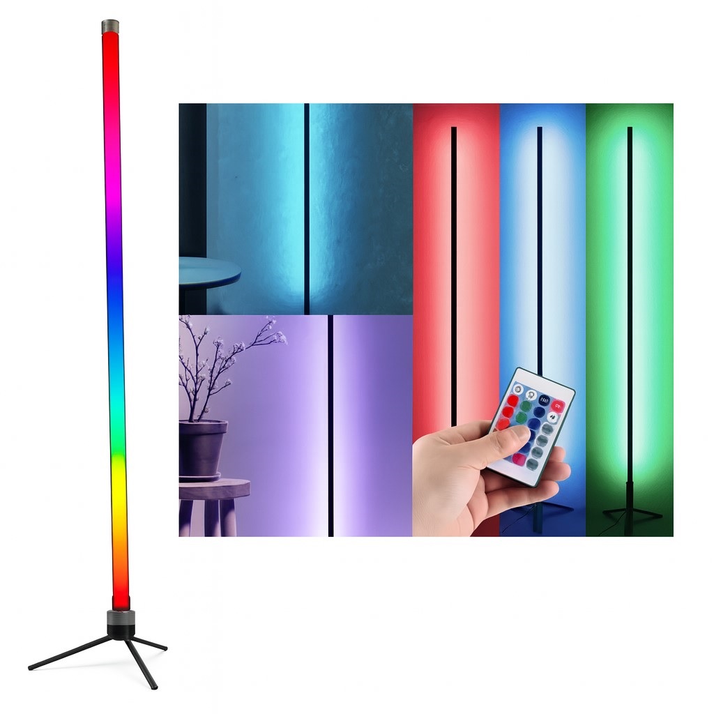 Luz Led Rgb Esquinero con Control 104cm