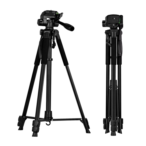 Tripode Profesional Aluminio 1,6m F-360T (c/ soporte de celu)
