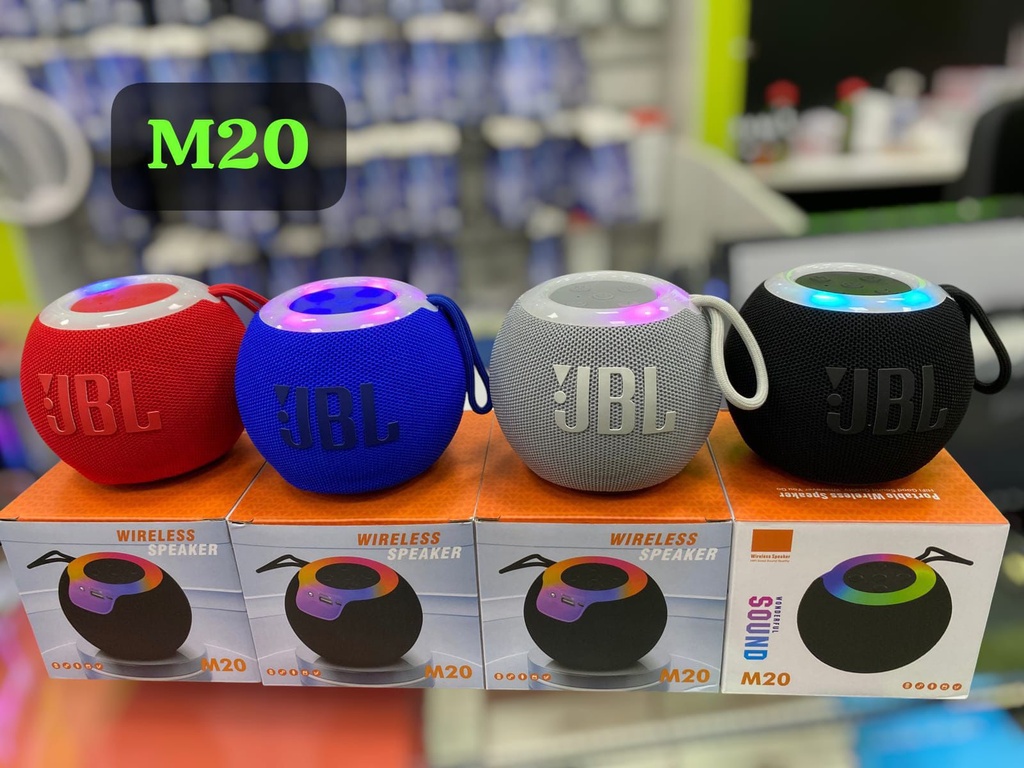Parlante Portatil Bluetooth JBL M20 Gris (Replica)