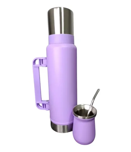 Combo Termo + Mate (260ml) Classic 1.3L Lila