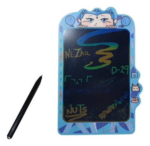 Tabla Magica para Escribir Borrado Automatico 8,5" Trazo Multicolor