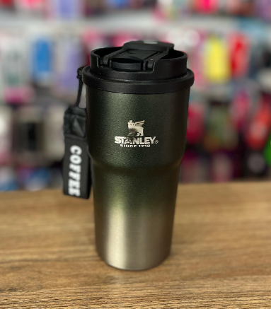 Vaso Termico Doble Pico Stanley 500ml Verde