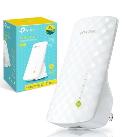 Repetidor Extensor de Rango Dual 300+433mbps TP-Link AC750 RE200