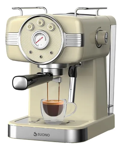 Cafetera Electrica Expreso Express Espuma Molido Vintage