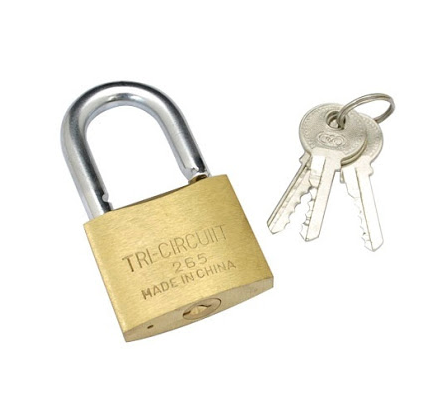 Candado Metalico Tri-Circuiit 50mm