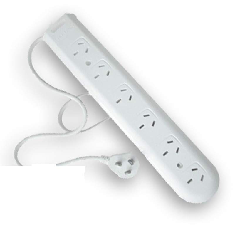 Zapatilla Toma Corriente con Interruptor Sicilia, 5 Tomas, 5Mts &