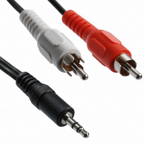 Cable Mini Plug a 2 Rca 1,5m