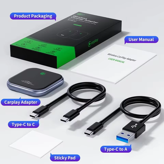 Adaptador Carplay Y Android Auto BY963C