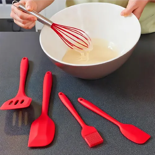 Set Utensilios de Cocina Silicona 5pcs
