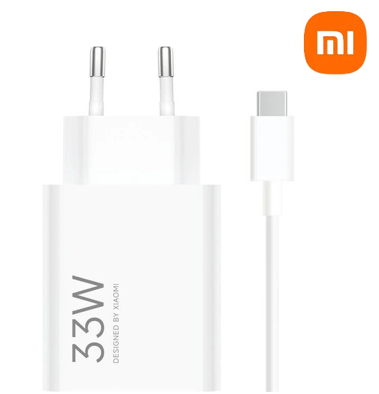 Kit Cargador Xiaomi 33W Usb (toma europea) ORIGINAL