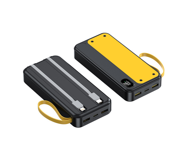 Power Bank 20000mAh 2 en 1 Tipo C - Lightning 2 Usb + PD QC 3.0