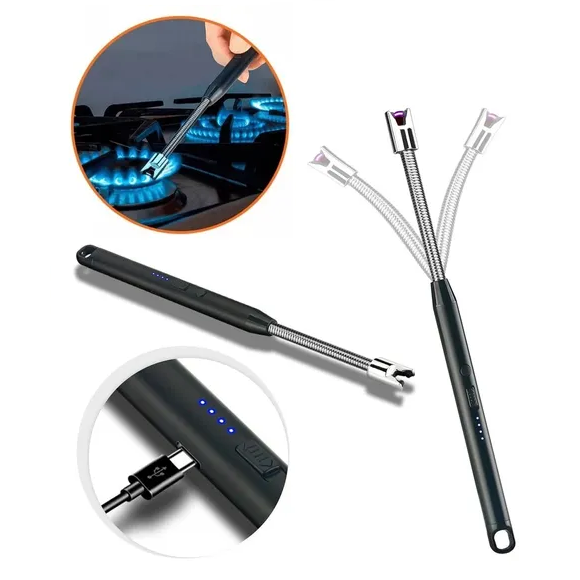 Encendedor Chispero Flexible Recargable Usb