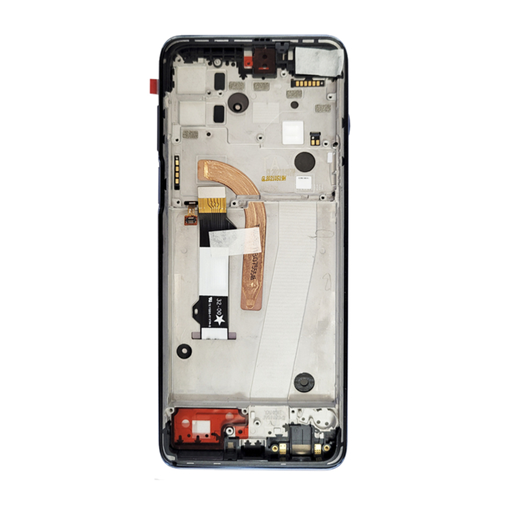 Modulo Motorola G100 con marco, buzzer, parlante, flex botones Original (RN)