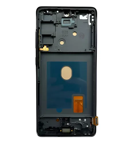 Modulo Samsung S20 FE con marco, buzzer, parlante, flex botones Original Size 6.5inches OLED (RN)