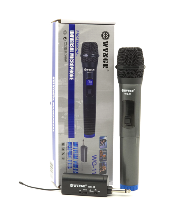 Microfono Profesional Inalambrico UHF WVNGR WG-11