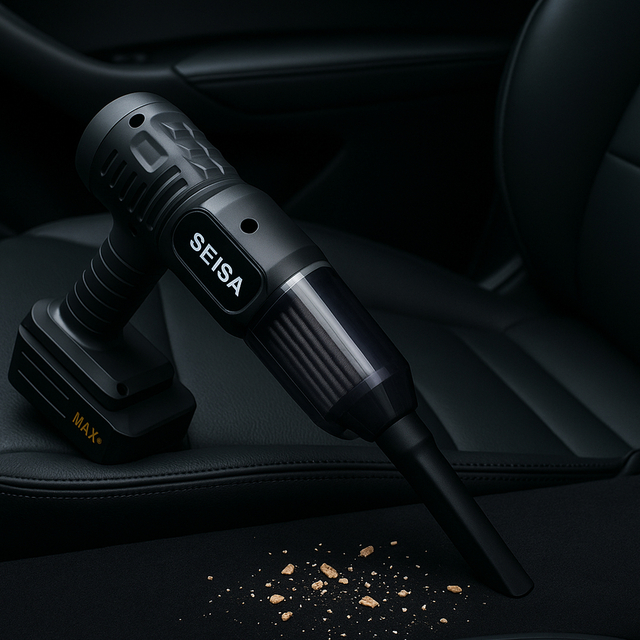 Aspiradora de Mano Inalambrica Portatil con Bateria 12v SQ-XC58