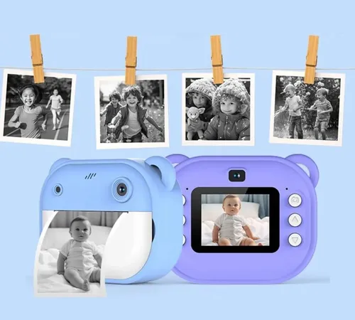 Mini Camara Infantil Impresora Termica Instantanea JK-766 (10x8x4cm)