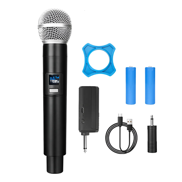 Microfono Profesional Inalambrico UHF con Display GE5-1