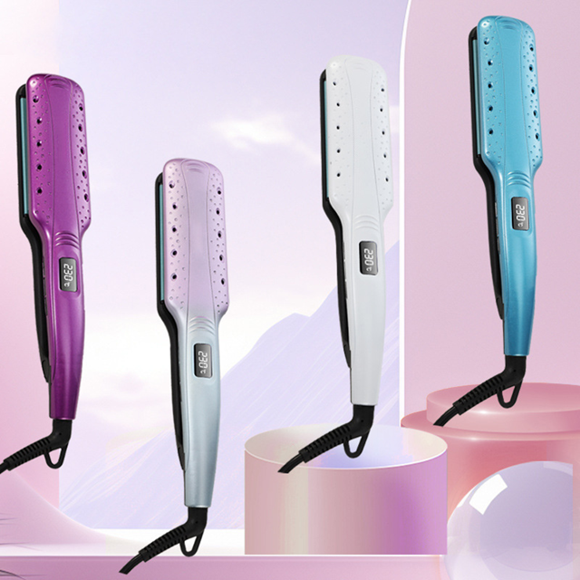 Planchita de Pelo Alisadora con Tecnologia de Keratina y Aceite de Argan Time