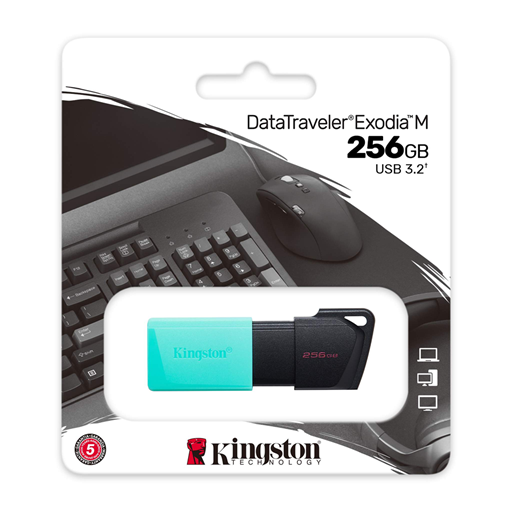 Pendrive 256gb Kingston DataTraveler Exodia M 3.2