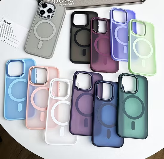 Tpu Rigido MagSafe Iphone 12 / 12 Pro Lila