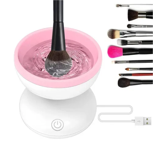 Limpiador Brochas de Silicona Maquillaje Electrico