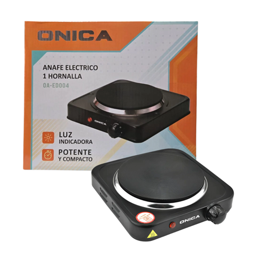 Anafe Electrico de Una Hornalla 1000w Onica