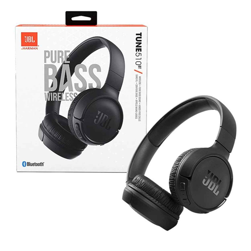 Auricular Vincha Bluetooth JBL Tune 510BT Negro (ORIGINAL)