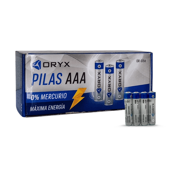 Pilas Oryx AAA 1,5v (x4u)