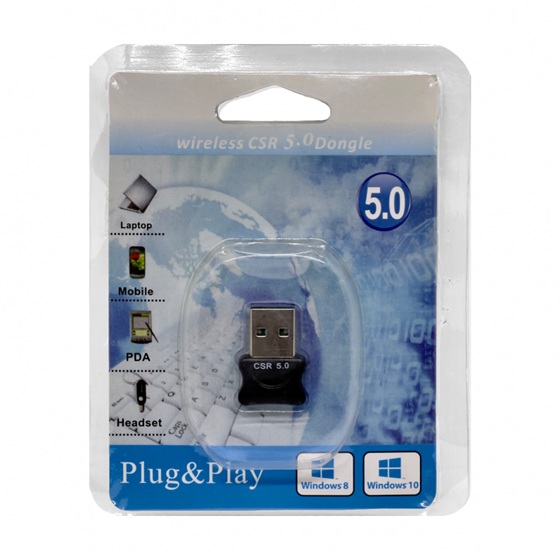 Adaptador Receptor USB Bluetooth 5.0 PC