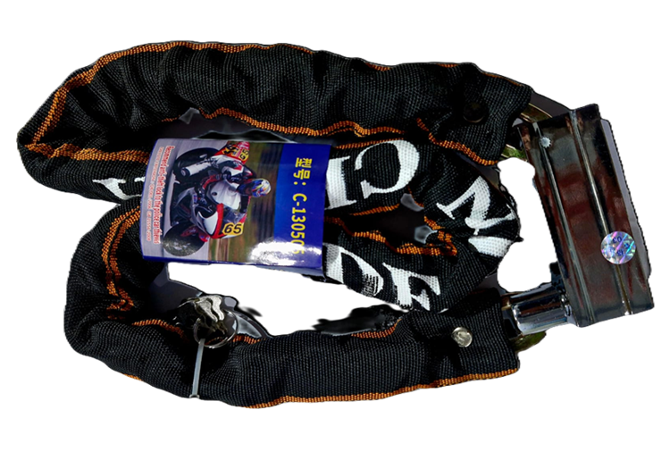 Linga Cadena con Candado para Moto Bici 1,5m