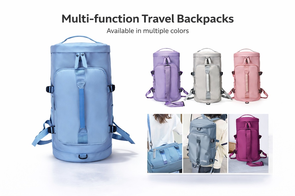 Mochila Multiusos Impermeable (Gris)